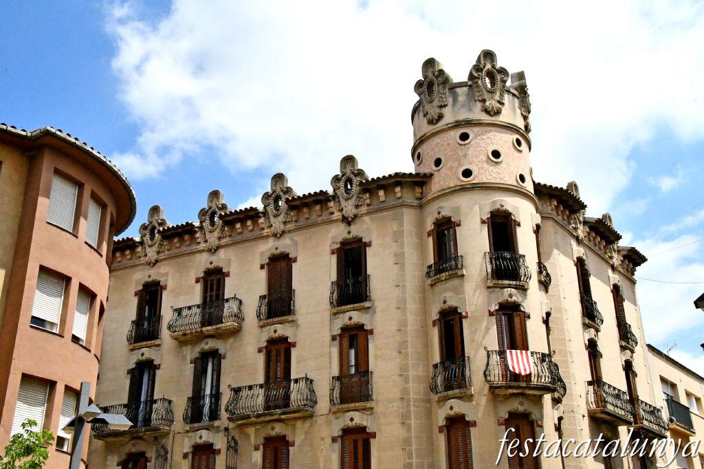 Igualada - Casa Bonaventura Marià o cal Franquesa o ca la Mamita
