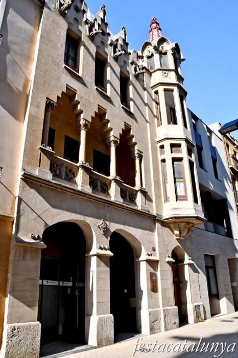 Igualada - Casa Marià Ratés del carrer Santa Maria