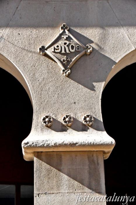 Igualada - Casa Marià Ratés del carrer Santa Maria