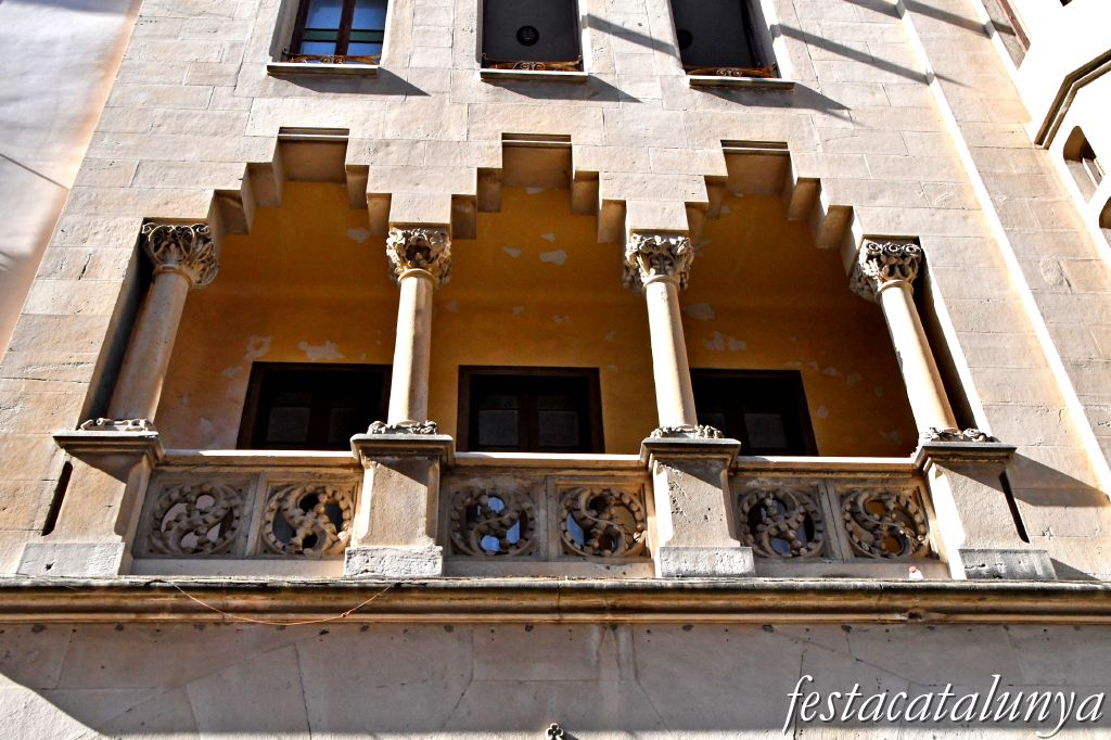 Igualada - Casa Marià Ratés del carrer Santa Maria