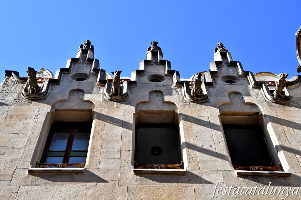 Igualada - Casa Marià Ratés del carrer Santa Maria