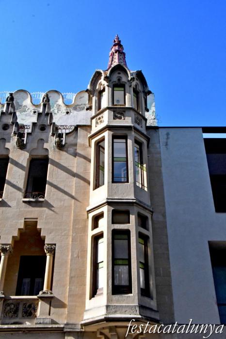 Igualada - Casa Marià Ratés del carrer Santa Maria