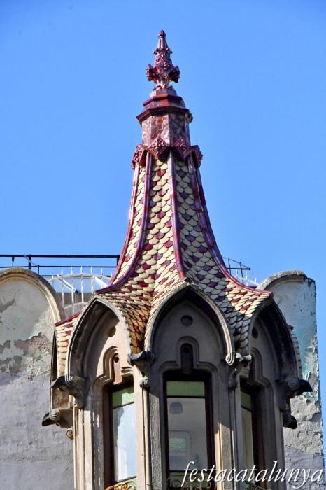 Igualada - Casa Marià Ratés del carrer Santa Maria