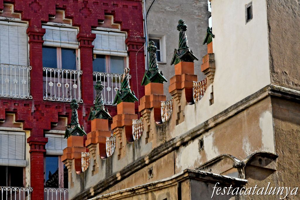 Igualada - Casa Marià Ratés del carrer Santa Maria