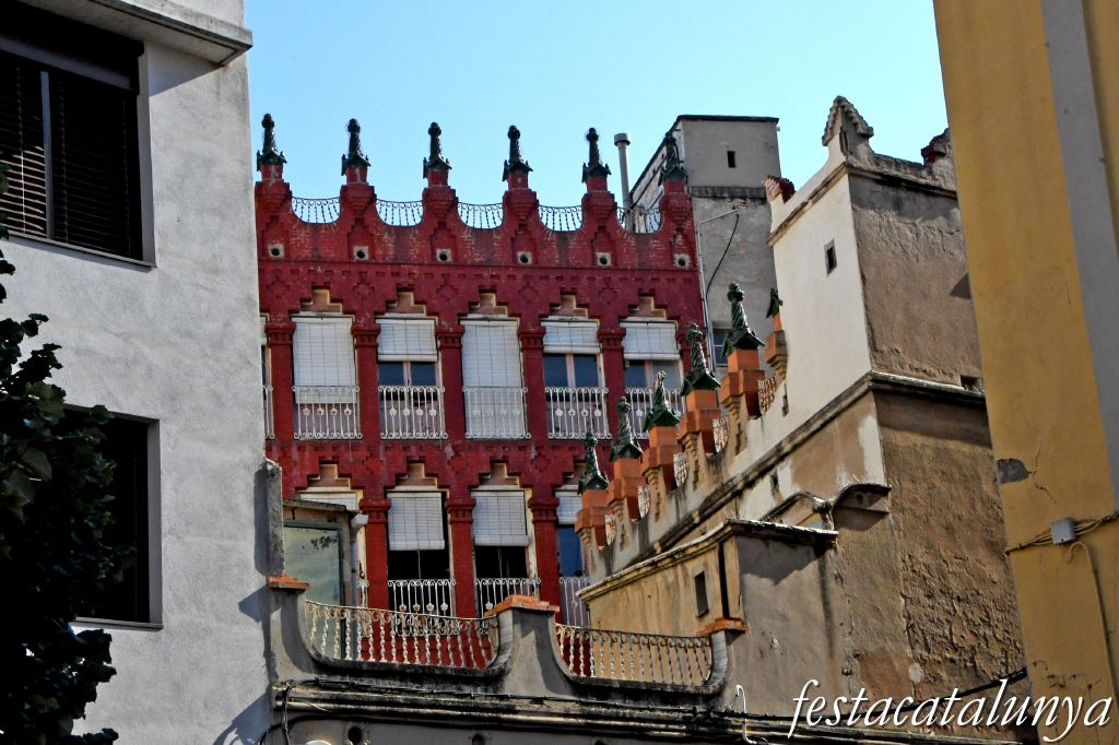 Igualada - Casa Marià Ratés del carrer Santa Maria