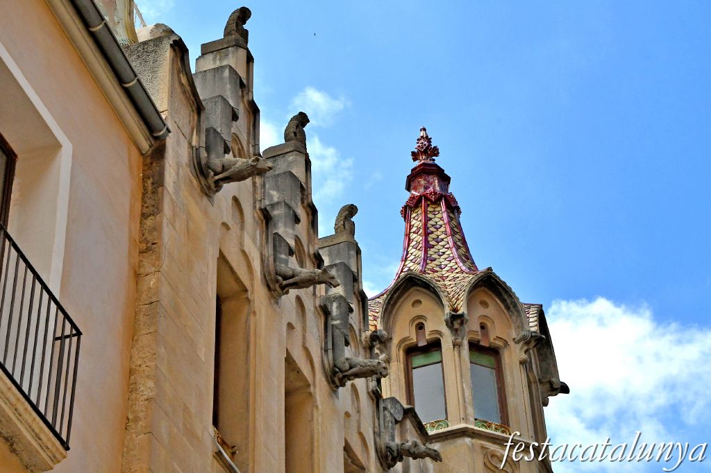 Igualada - Casa Marià Ratés del carrer Santa Maria