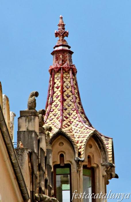 Igualada - Casa Marià Ratés del carrer Santa Maria