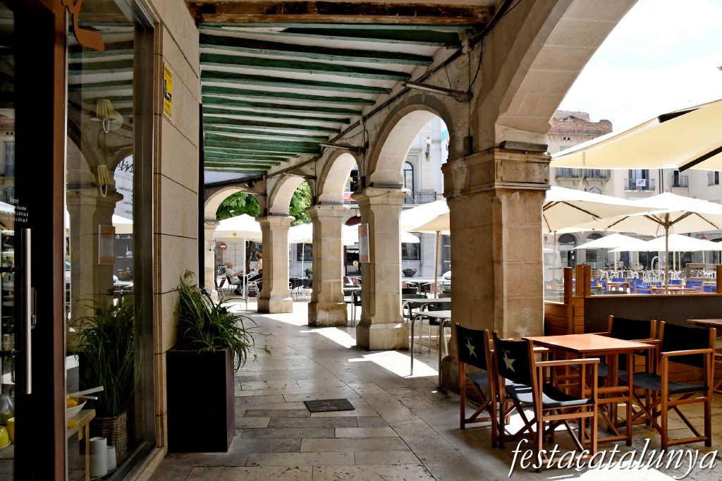 Igualada - Voltes de la Plaça de l'Ajuntament