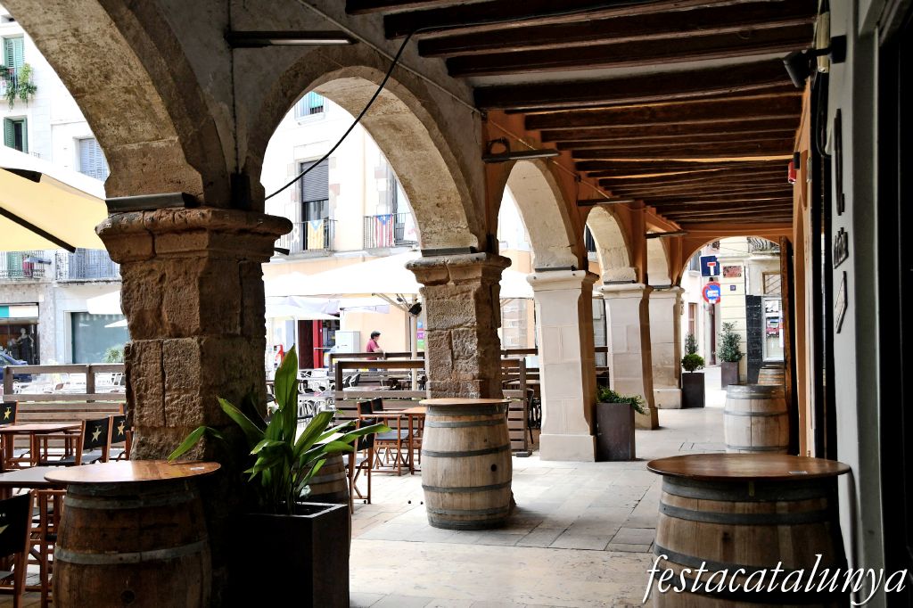 Igualada - Voltes de la Plaça de l'Ajuntament