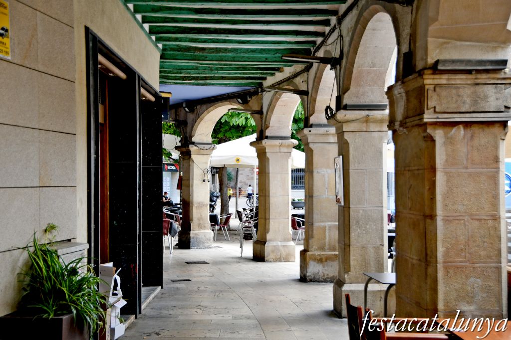 Igualada - Voltes de la Plaça de l'Ajuntament
