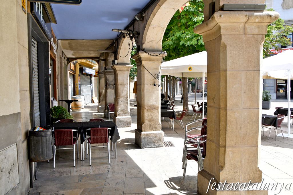Igualada - Voltes de la Plaça de l'Ajuntament