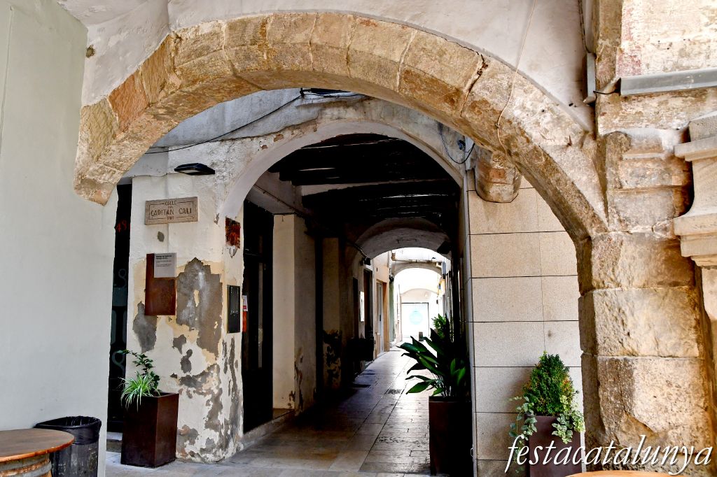 Igualada - Voltes de la Plaça de l'Ajuntament