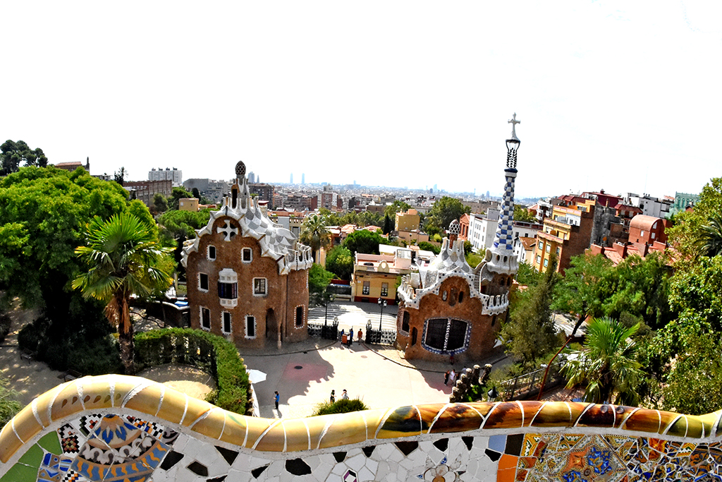 Accès principal al Park Güell ***
