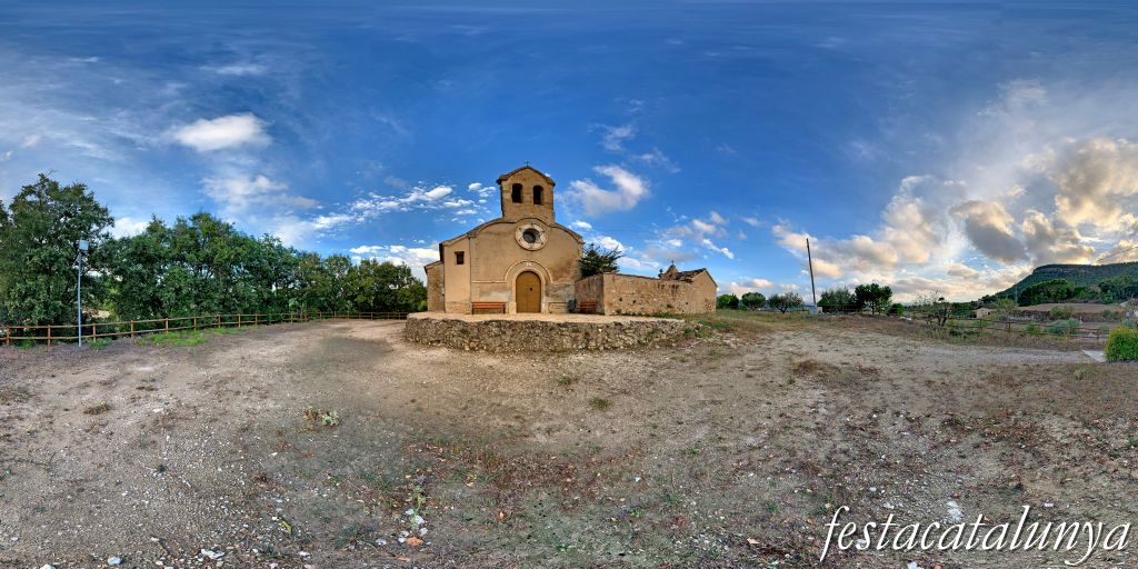 Castellolí - Església romànica de Sant Pere i Sant Feliu de la vall d'Aguilera de Castellolí