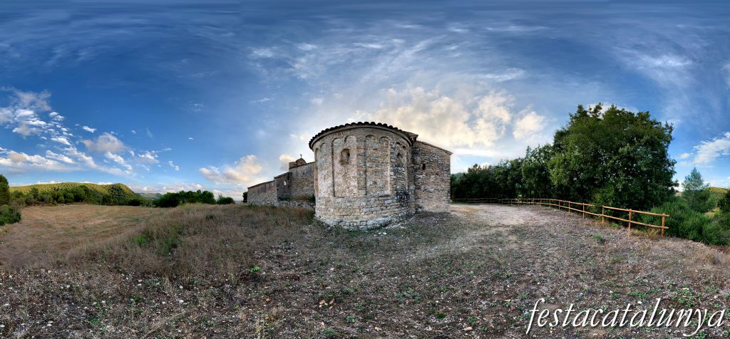 Castellolí - Església romànica de Sant Pere i Sant Feliu de la vall d'Aguilera de Castellolí