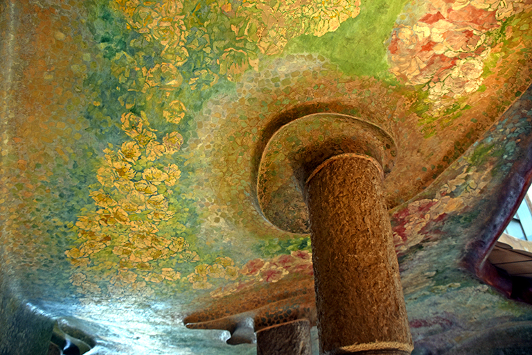 Pati de les Flors i Pati de les Papallones de la Pedrera o Casa Milà ***