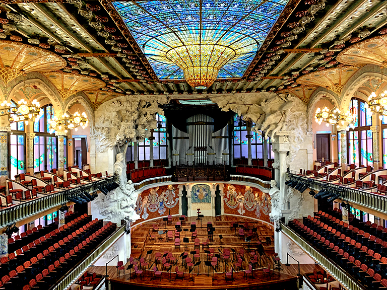 El Palau de la Música Catalana de Barcelona ***