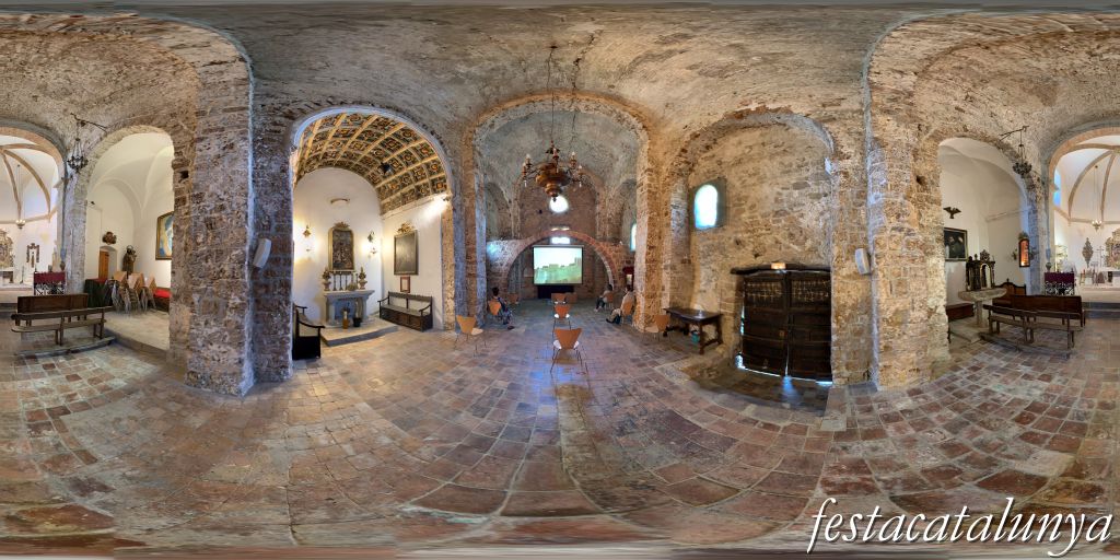 Gelida - Església de Sant Pere del castell de Gelida