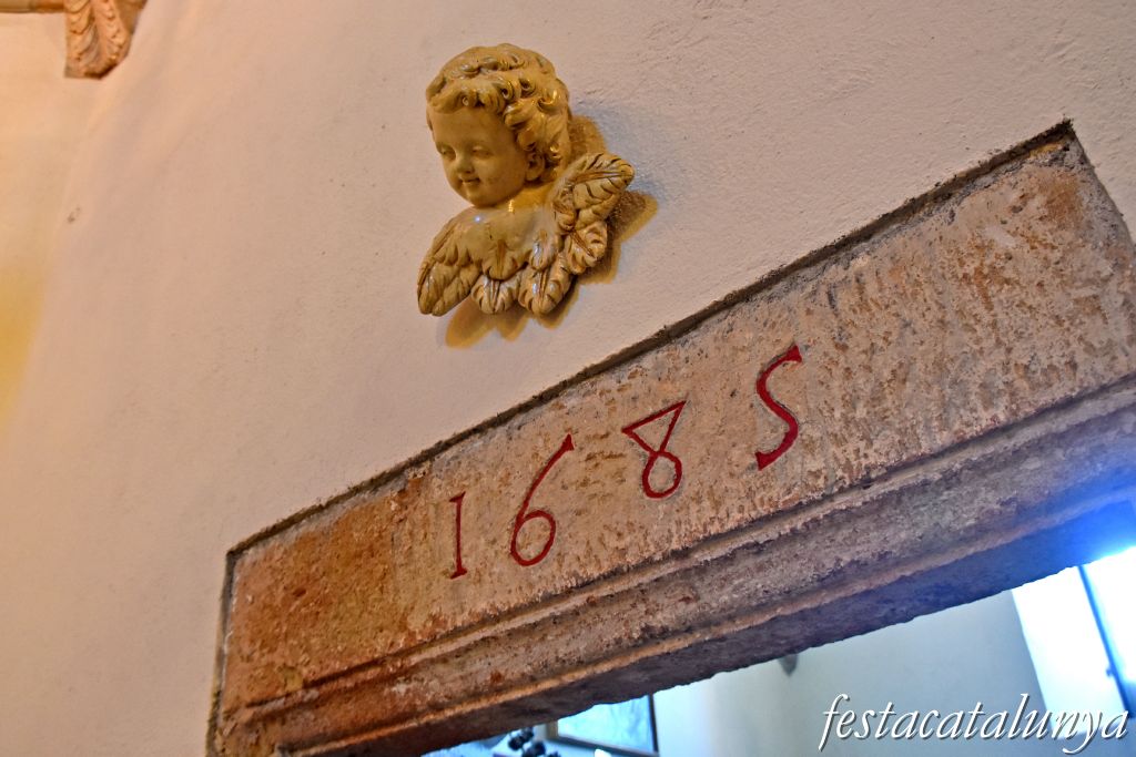 Gelida - Església de Sant Pere del castell de Gelida