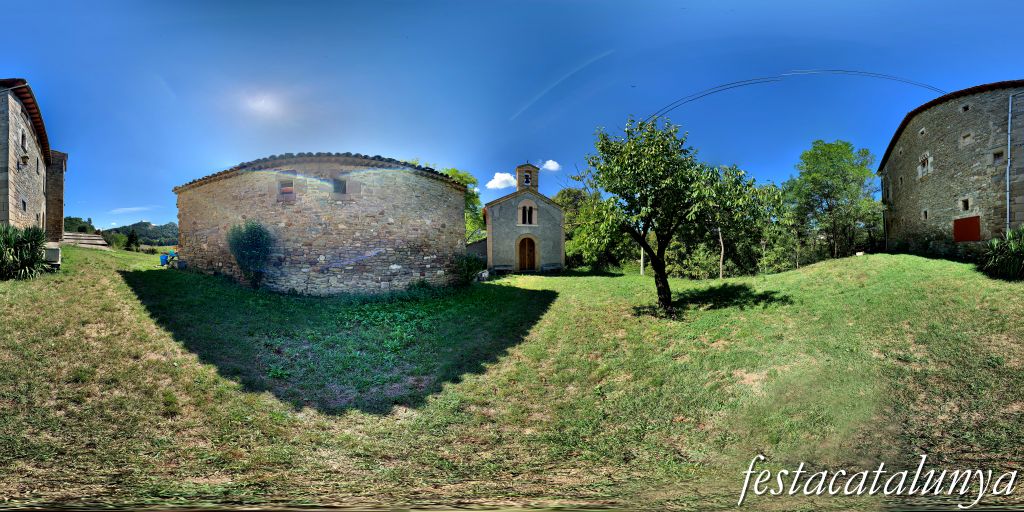 Santa Eulàlia de Riuprimer - Castell i capella de Torroella