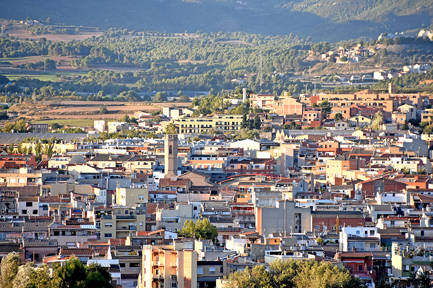 Vistes panoràmiques des del camí del Turó de la Guàrdia de Vilanova del Camí