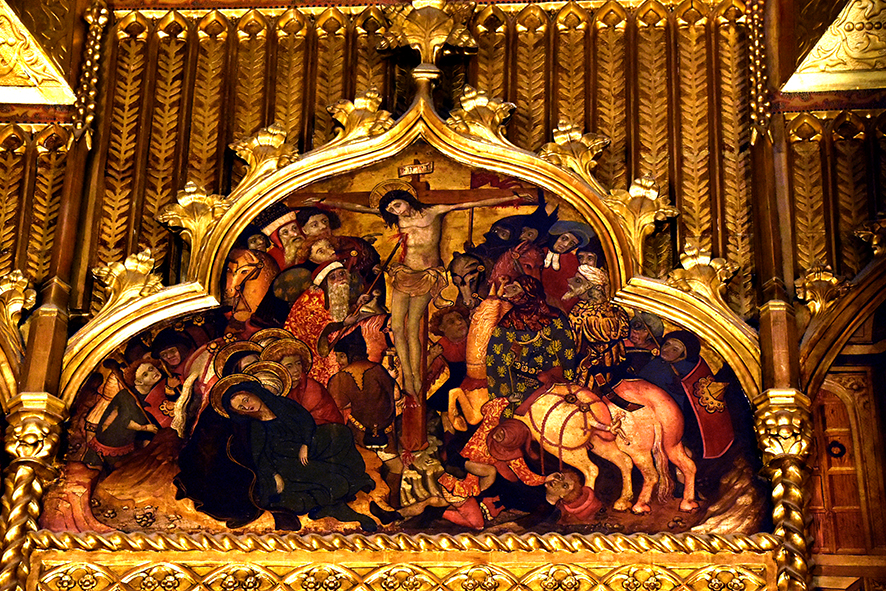 Capelles del costat de l'Evangeli de la catedral de Barcelona (entrant a l'esquerra) ***