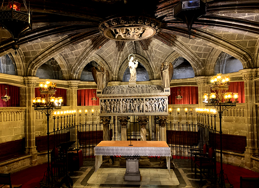 Cripta de Santa Eulàlia de la catedral de Barcelona ***