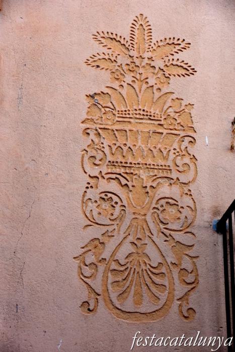 Folgueroles - Llindes i decoracions de les façanes 