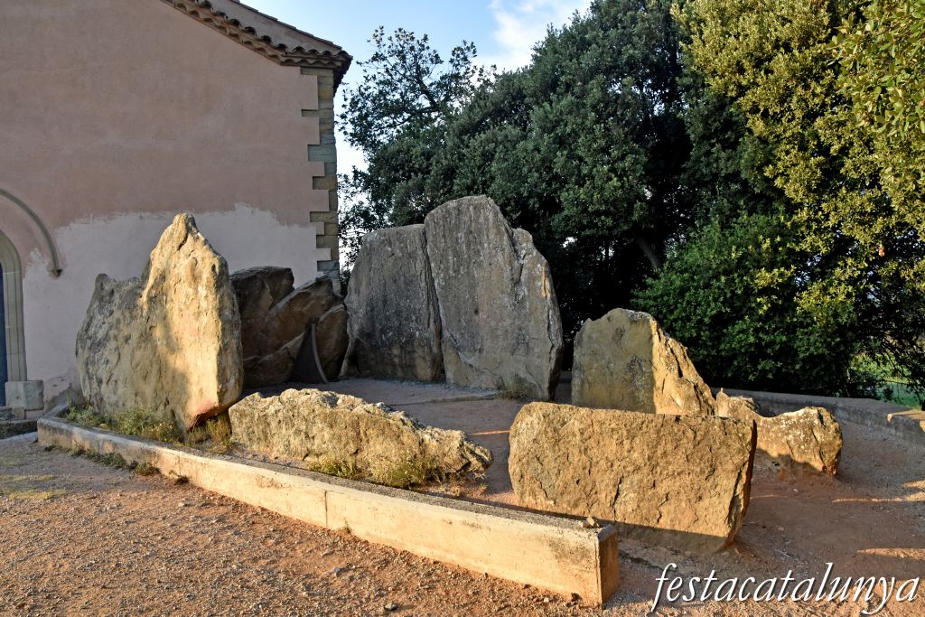 Folgueroles - Dolmen de Puigseslloses 