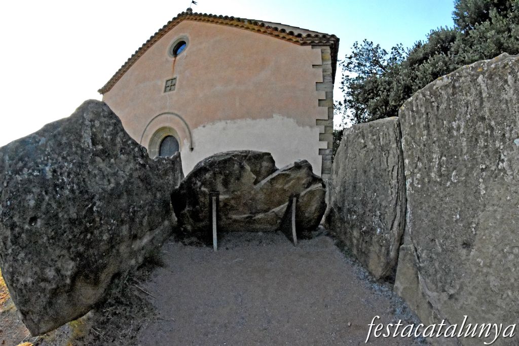 Folgueroles - Dolmen de Puigseslloses 