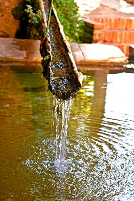 Camí de l'aigua, fonts del poble de Cabra del Camp ***