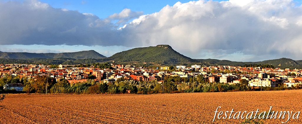 Vilanova del Camí - Vistes panoràmiques des dels Plans del Torrent de Garrigosa 
