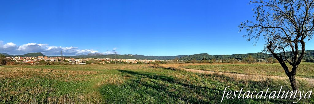 Vilanova del Camí - Vistes panoràmiques des dels Plans del Torrent de Garrigosa 