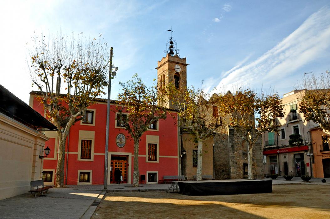 Plaça de l'Ajuntament d'Alella