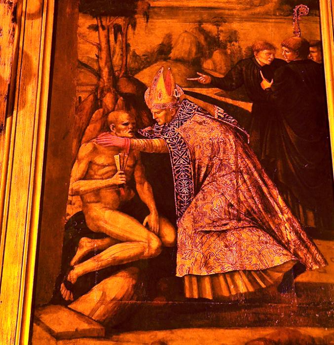 Retaule renaixentista de l'església parroquial de Sant Martí d'Arenys de Munt