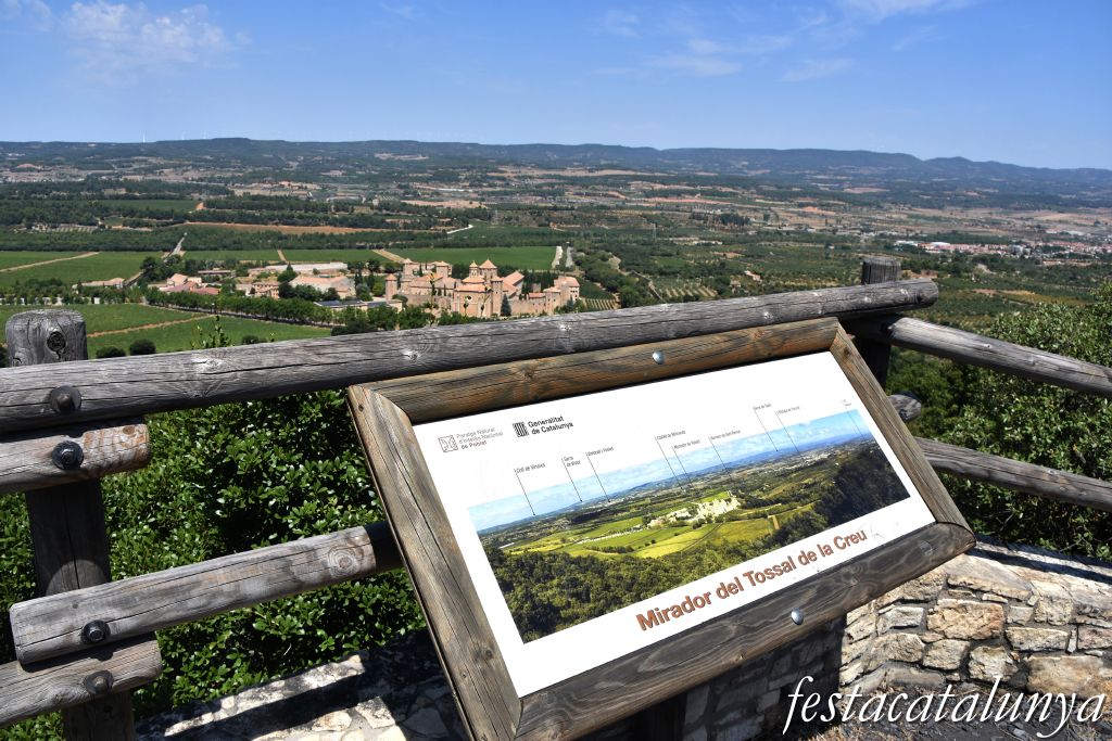 Vimbodí i Poblet - Mirador del Tossal de la Creu