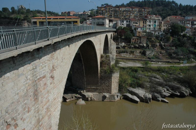 El Pont gòtic de Monistrol de Montserrat