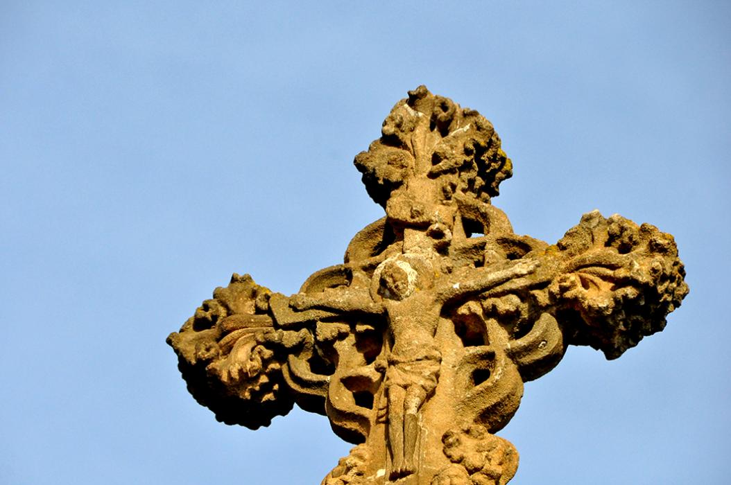 Creu de terme de can Llaurador de Teià