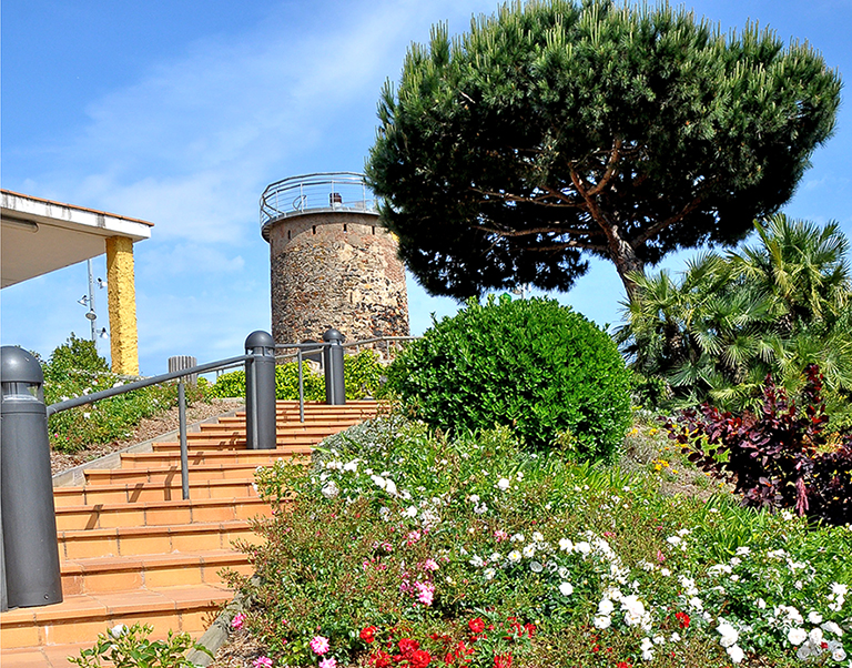 Torreta del Castell a Malgrat de Mar