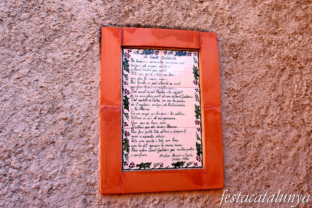 Cabra del Camp - Font de Sant Galderic