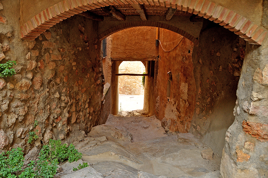 Cap de vila o poble vell de Miravet