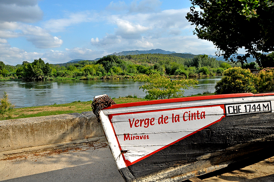 Riu Ebre a Miravet