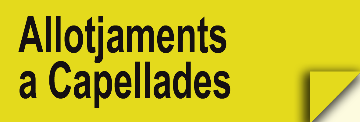 Allotjaments a Capellades