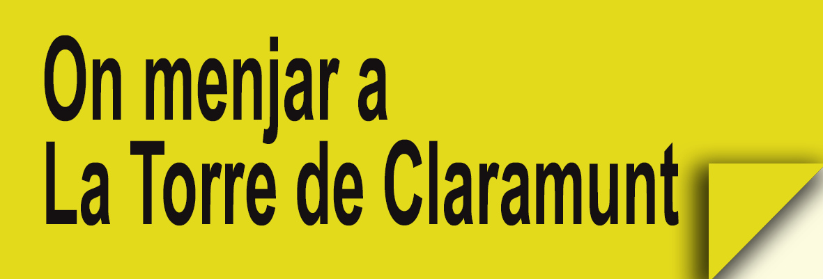 On Menjar a La Torre de Claramunt (Restaurants)