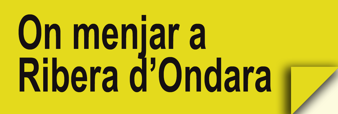 On Menjar a Ribera d'Ondara (Restaurants)