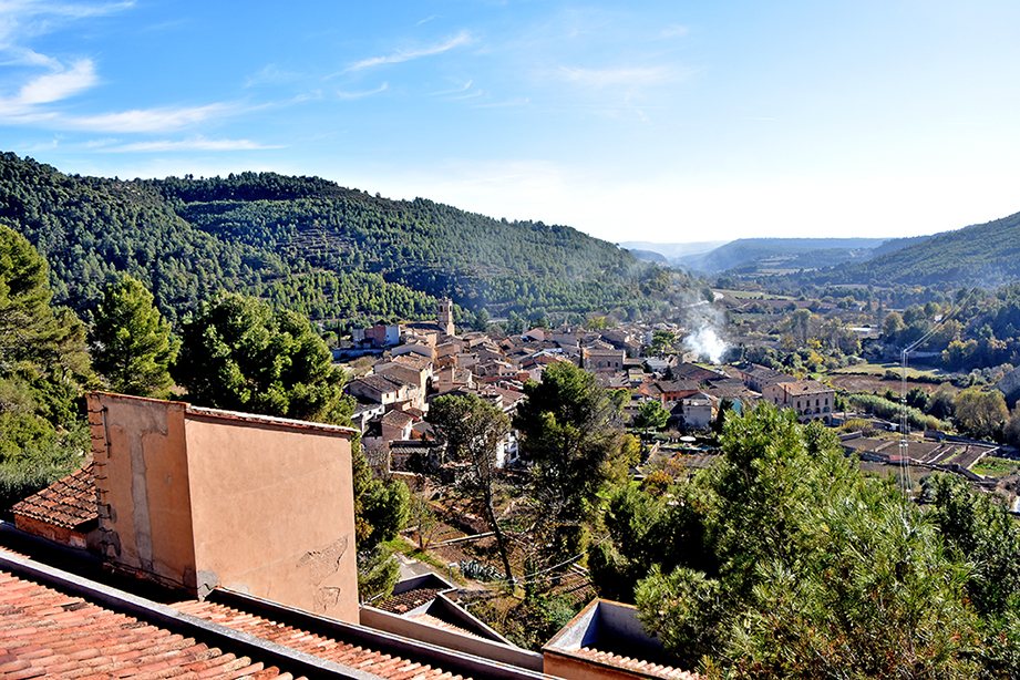 Vistes panoràmiques des de la Fàbrica de Ciment de Copons