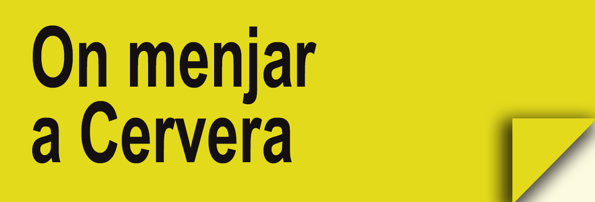 On Menjar a Cervera (Restaurants)