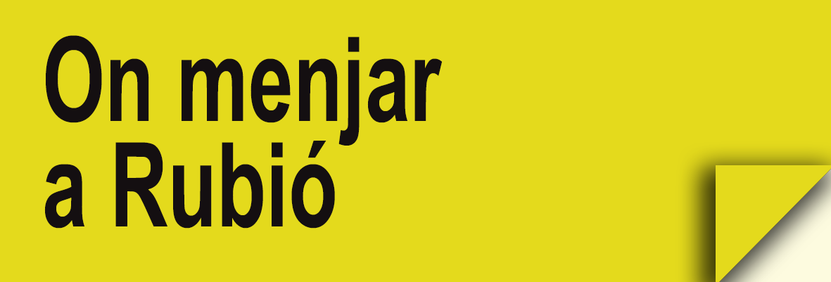 On Menjar a Rubió (Restaurants)