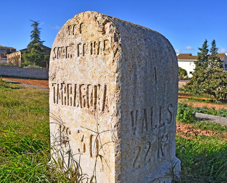 Pilona quilomètrica de la Pedrera de Masllorenç