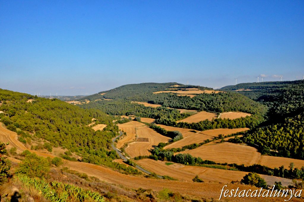 Llorac - Vistes panoràmiques des de l'Albió